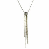 Image of triple spike necklace