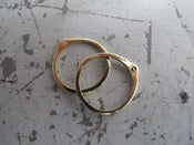 Image of Khloe Ring with Black Stone