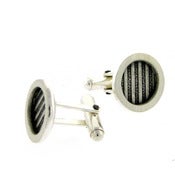 Image of stripe cufflinks