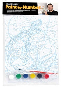 Image of Brandon Bird's Paint-By-Number Kit
