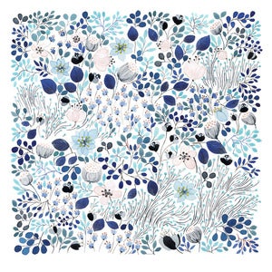 Image of Frost Garden on My Window -print