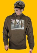 Image of Orchard Hooded Sweatshirt - Joey Pepper by Jerry Fowler - Army Green Heather
