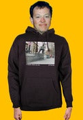 Image of Orchard Hooded Sweatshirt - Joey Pepper by Jerry Fowler - Charcoal heather
