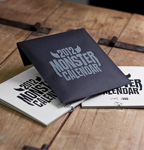 Image of 2012 Monster Calendar