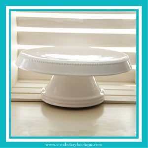 Image of Flea Market Cake Plate
