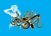 Image of Back in the Blue A2 Giclée Print