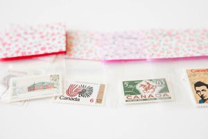 Image of Set of 5 Vintage Canadian Stamp Packs