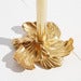 Image of Spike Brass Candle Holder