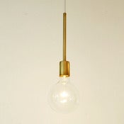 Image of Brass Bulb Stem 8"