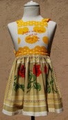 Image of Rose Print Apron