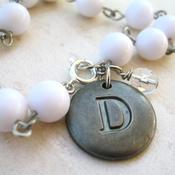 Image of Personalized Initial Charm Bracelet