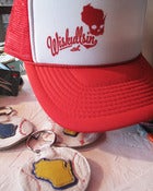 Image of Wiskullsin Hat (Red/White)