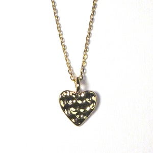 Image of Golden Heart Necklace - 16k gold plated
