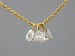Image of White Diamond Briollette Necklace