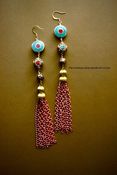 Image of Diop Tassel Earrings