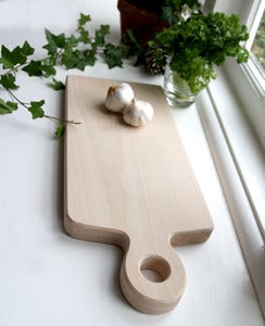 Image of Paddle Chopping board - large