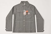 Image of Pointer Brand x Buckshot Sonny's Fisher Stripe Herringbone Chore Coat