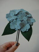 Image of large hydrangea headband/fascinator :: soft colors // made-to-order