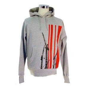 Image of Cranes hood grey