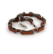 Image of Leather Cyclist Bracelet