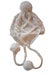 Image of "Adelaide" Cabel Knit Pom Pom Hat