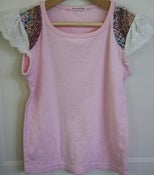 Image of Pink T with designer sleeves