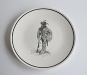 Image of Set of 8 Fredric Remington Dinner Plates