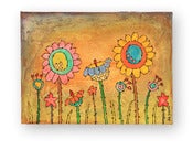 Image of Festive Garden Original Painting