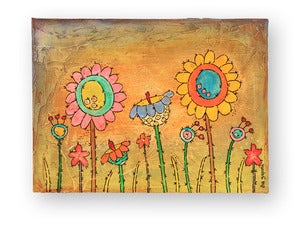 Image of Festive Garden Original Painting