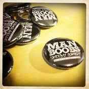 Image of ManBoobs Sketchy Comedy - 1" Logo Button