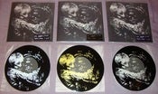 Image of DK018: Worms Feed - Black Snow 7" EP - Screenprinted B-side. White/100