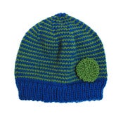 Image of 'Lime' Apricot Hat 100% handknitted merino