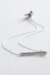 Image of sterling silver fortune cookie necklace 18"