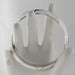 Image of Multi Facets Bangle | Silver + Ebony Resin