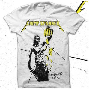 Image of CHIMP SPANNER - Ltd Edition '...And Bananas For All' Tee