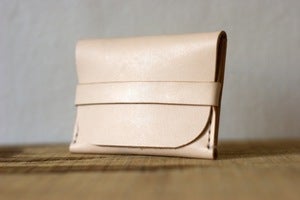 Image of Standard Card Wallet- Natural