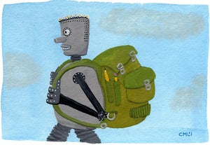 Image of Backpack Robot