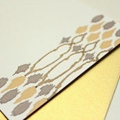 Image of ikat {gold}