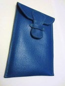 Image of Blue Leather Kindle Cover
