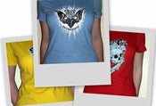 Image of No Regrets and In One Ear T-shirts