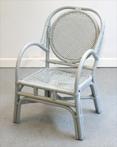 Image of FAUTEUIL EN ROTIN POUR ENFANT REF.811