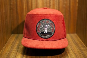 Image of FROTHIN' Snap Back - Dk. Red