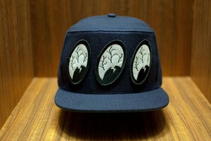 Image of SPACE EYEZ Snapback - Navy