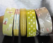 Image of *NEW* chartreuse woodcuts 5pak