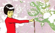 Image of Little Red And The Wolf Print