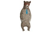 Image of Illustrated Office Bear-Brown