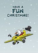 Image of Christmas Card "Have a fun Christmas"