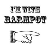 Image of I'm with Barmpot Design - available as Tee Shirt, Mug and Poster