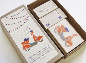 Image of SALE: A Day in Paris Stamp Set