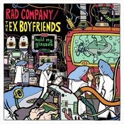 Image of RGF-002 The Ex-Boyfriends/Rad Company "Hold My Glasses" Split LP 